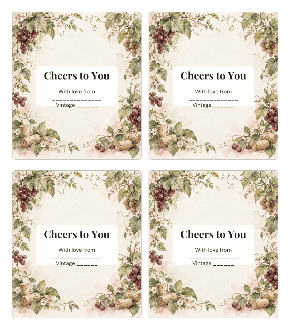 Preview of the first page of Gift labels